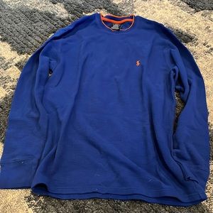 Blue Polo Ralph Lauren shirt